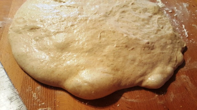 Turn the Dough Out to Pastry Board