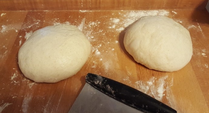 Shape Both Pieces of Dough into a Taut Ball