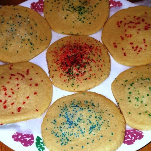 Old-Fashion Sugar Cookies