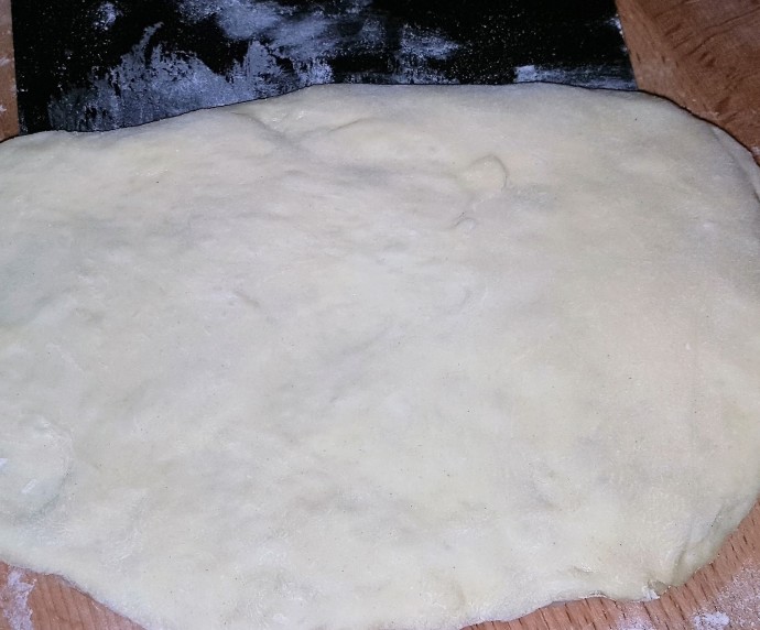 Roll out the New York Style Pizza Dough