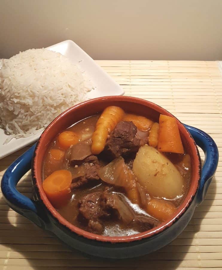 Pressure Cooker Japanese Beef Curry Stew
