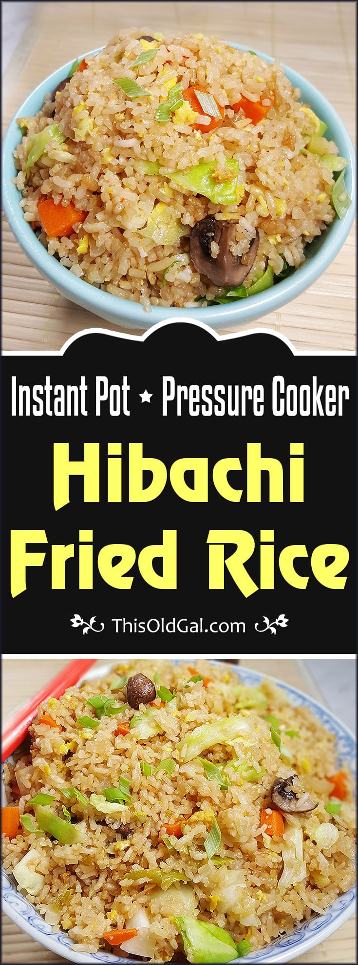 Instant Pot / Pressure Cooker Fried Rice