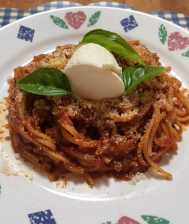 Instant Pot Spaghetti with Homemade Sauce