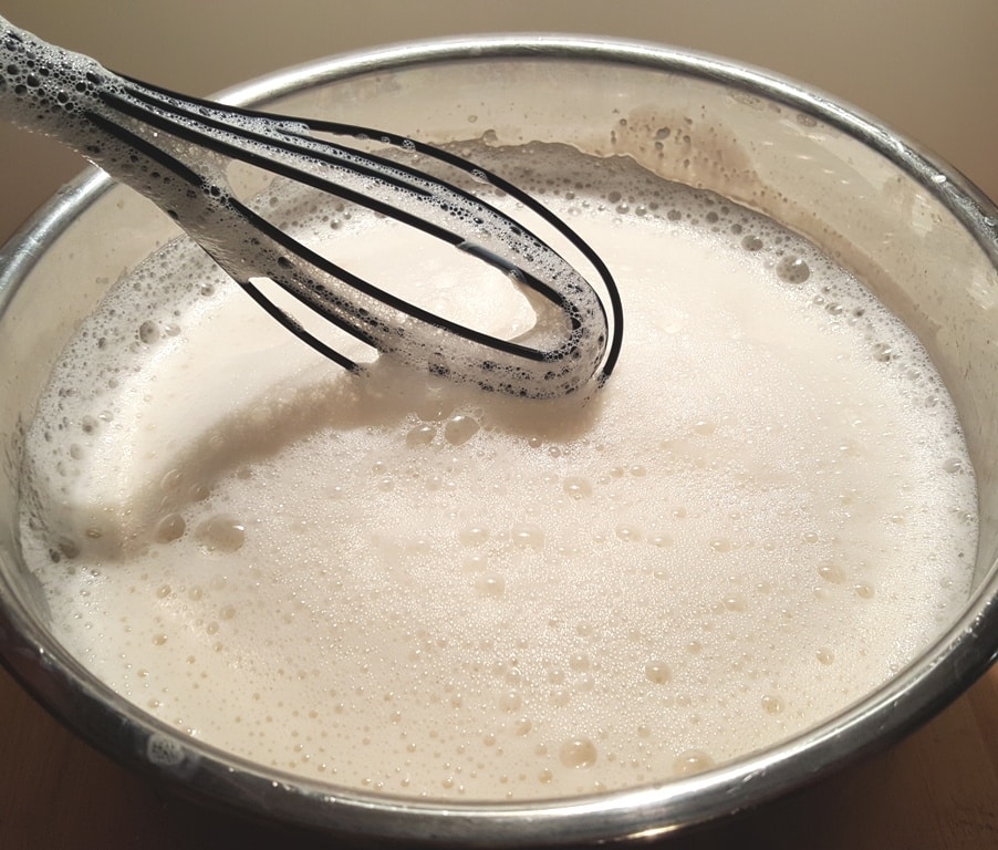 Whisk Milk for a Quicker Cool Down