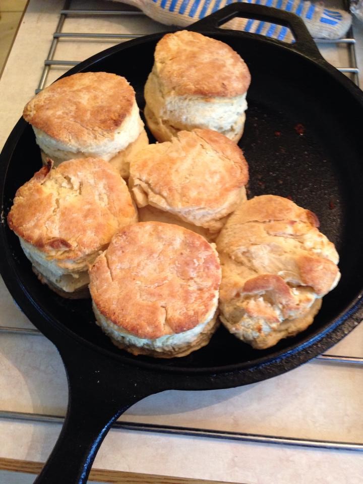 Buttermilk Biscuits in Cast Iron 2