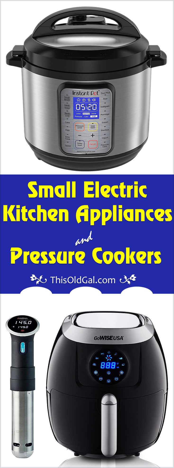 Small Electric Kitchen Appliances & Pressure Cookers