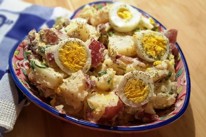 Pressure Cooker Classic Red Bliss Potato Salad
