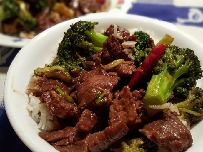Slow Cooker Chinese Take Out Beef and Broccoli