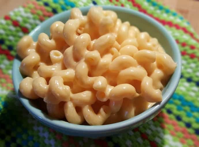 A close up of Mexican Macaroni pasta in a bowl