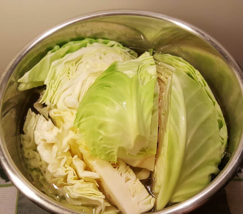 Add the Cabbage to the Pot and Leave it Undisturbed
