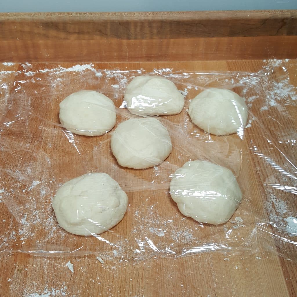Roll Dough into Six Pieces
