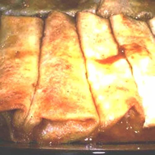 Apple Pie Enchiladas with Caramel Sauce This Old Gal