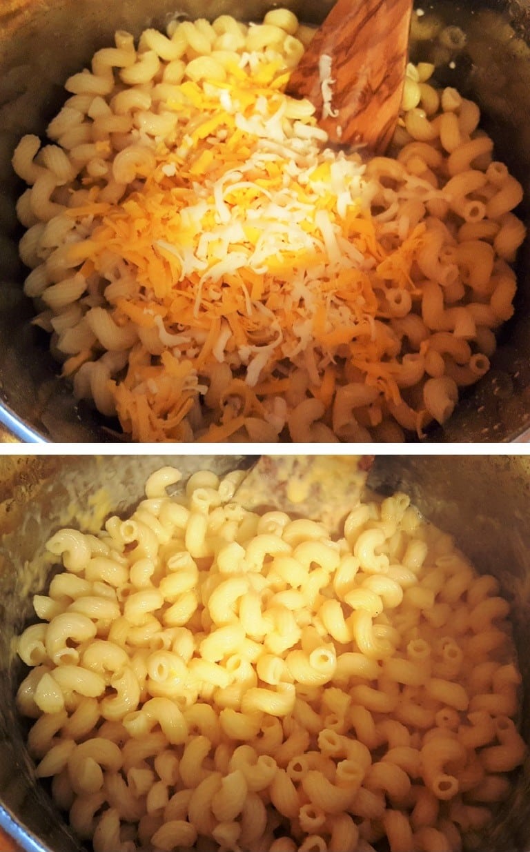 Slowly Mix in Cheese