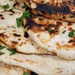 Authentic Homemade Indian Naan Flatbread