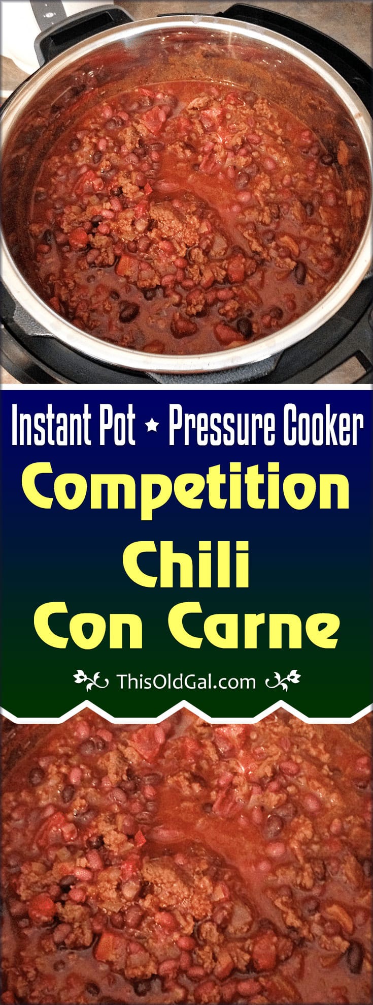 Pressure Cooker Competition Chili Con Carne