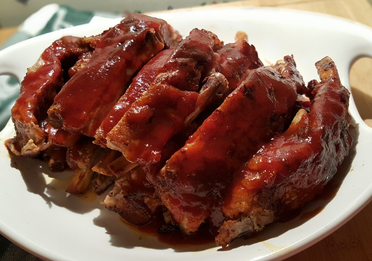 Pressure Cooker Homemade Carolina BBQ Pork Spare Ribs This Old Gal