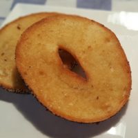 Air Fryer Perfectly Toasted Bagels (a/k/a Toast, Butter, Toast, Butter)