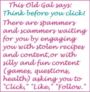 Think Before you Click!