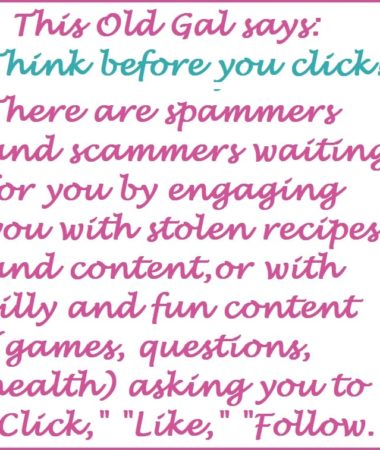 Think Before you Click!
