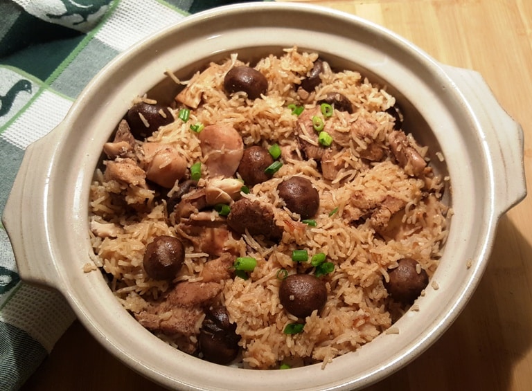Instant Pot Pressure Cooker Mr. Yoshidas Chicken Rice