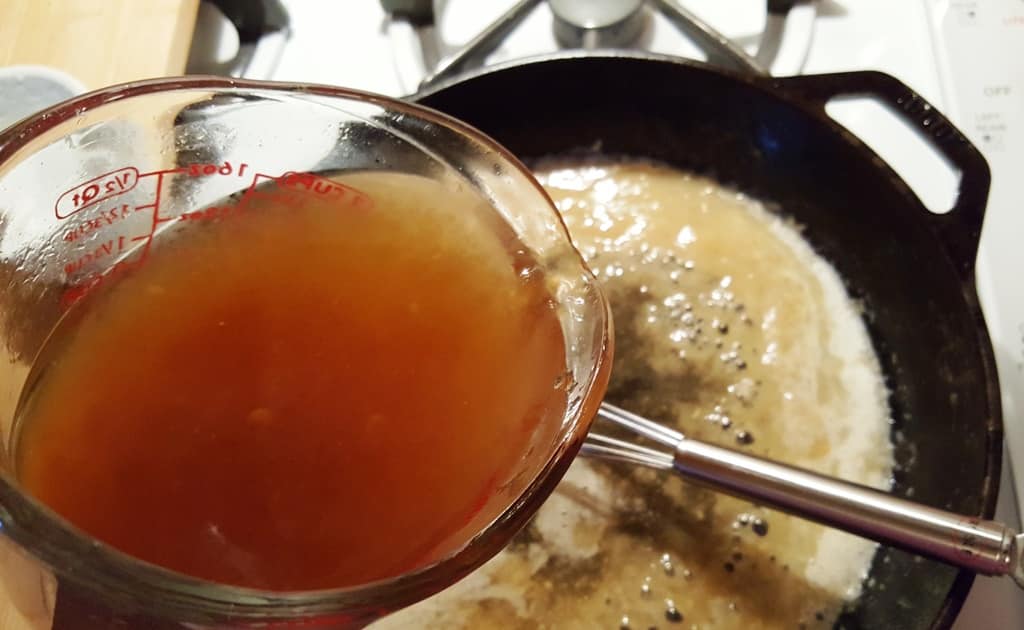 Oyster Sauce and Chicken Stock