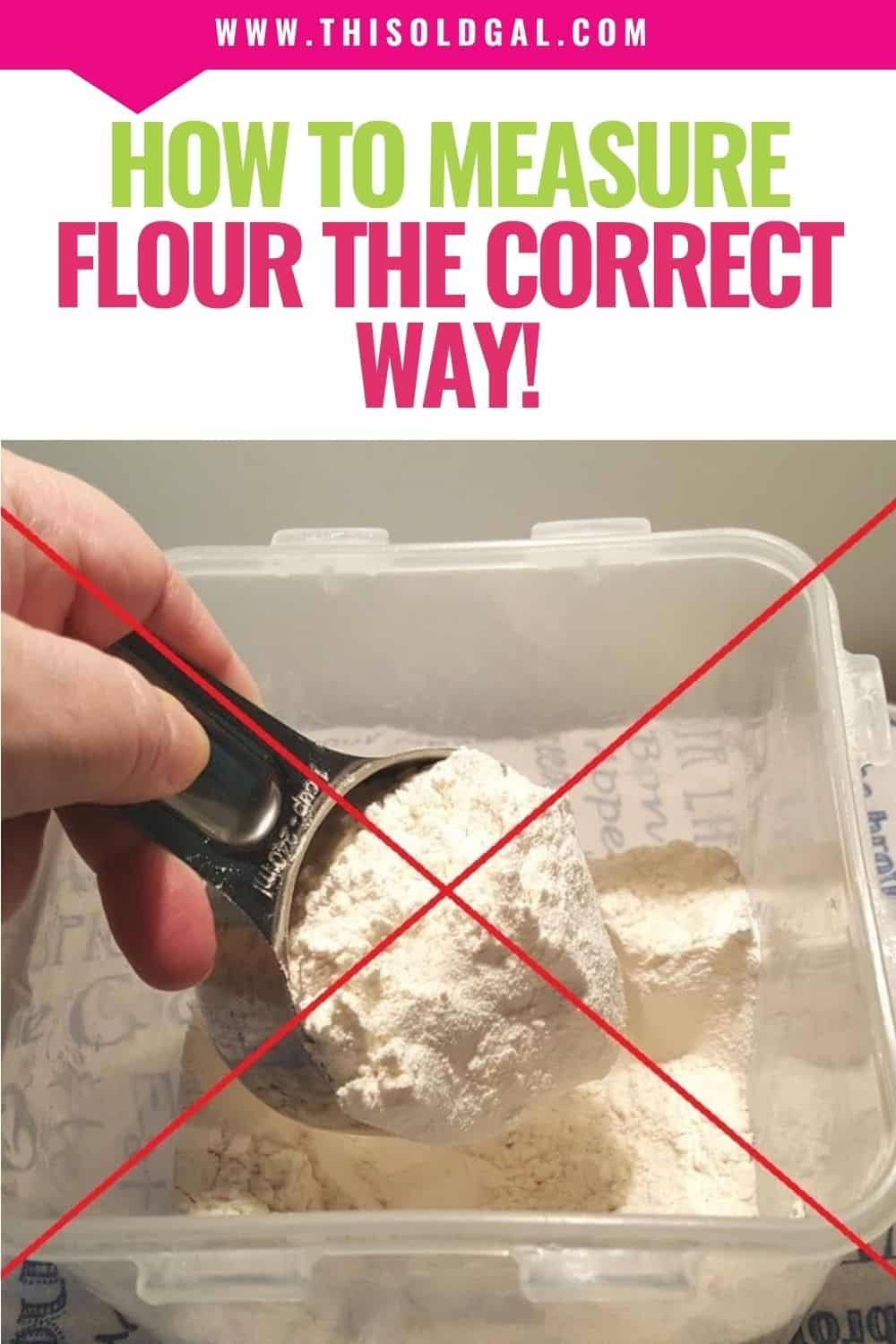 Learn How to Properly Measure Flour