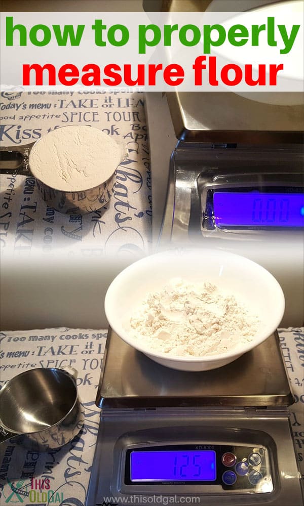 Learn How to Properly Measure Flour This Old Gal