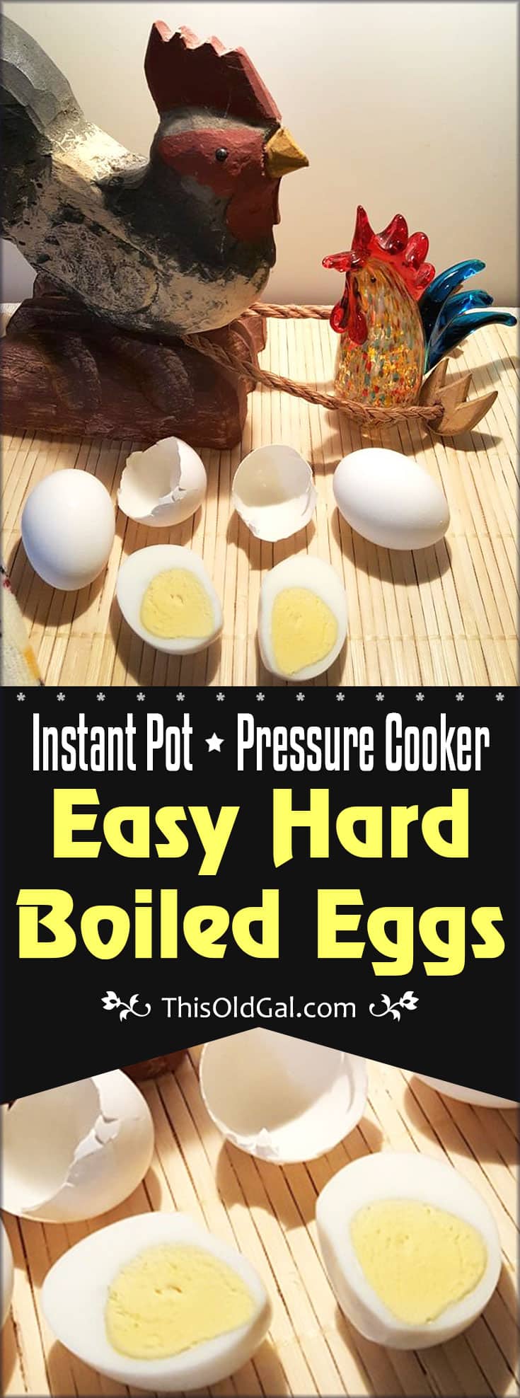 Pressure Cooker Easy Hard Boiled Eggs (Instant Pot)