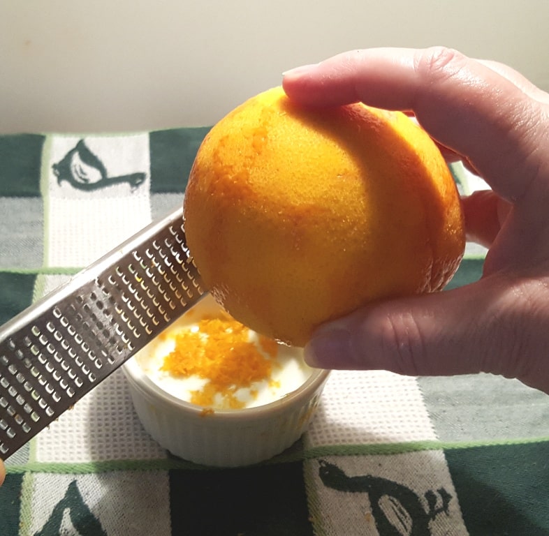 Use a Microplane to Zest an Orange
