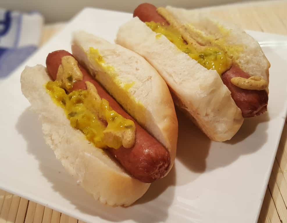 Enjoy Japanese Hokkaido Milk Hotdog Buns
