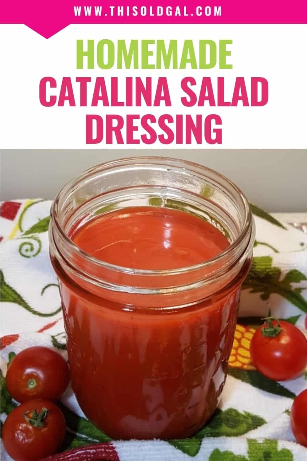 Homemade Catalina Salad Dressing & Marinade (Russian Dressing)
