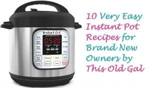 10 Easy Instant Pot Recipes for New Owners