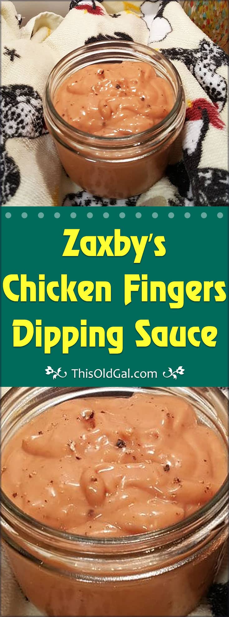 Zaxby’s Chicken Fingers Dipping Sauce Recipe (Zax Sauce)