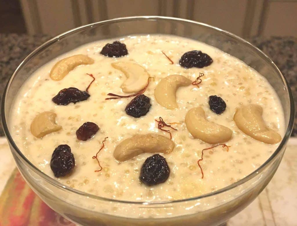 Pressure Cooker Quinoa Kheer {Indian Quinoa Pudding} This Old Gal