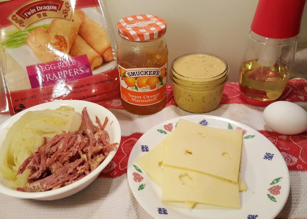 Air Fryer Pub Style Corned Beef Egg Rolls This Old Gal