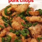 Air Fryer Chinese Salt and Pepper Pork Chops