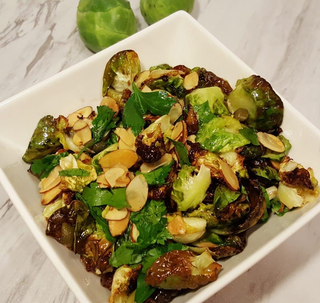Air Fryer Cleo's in Hollywood Brussels Sprouts