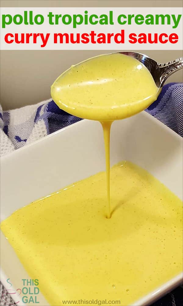 Pollo Tropical Creamy Curry Mustard Sauce