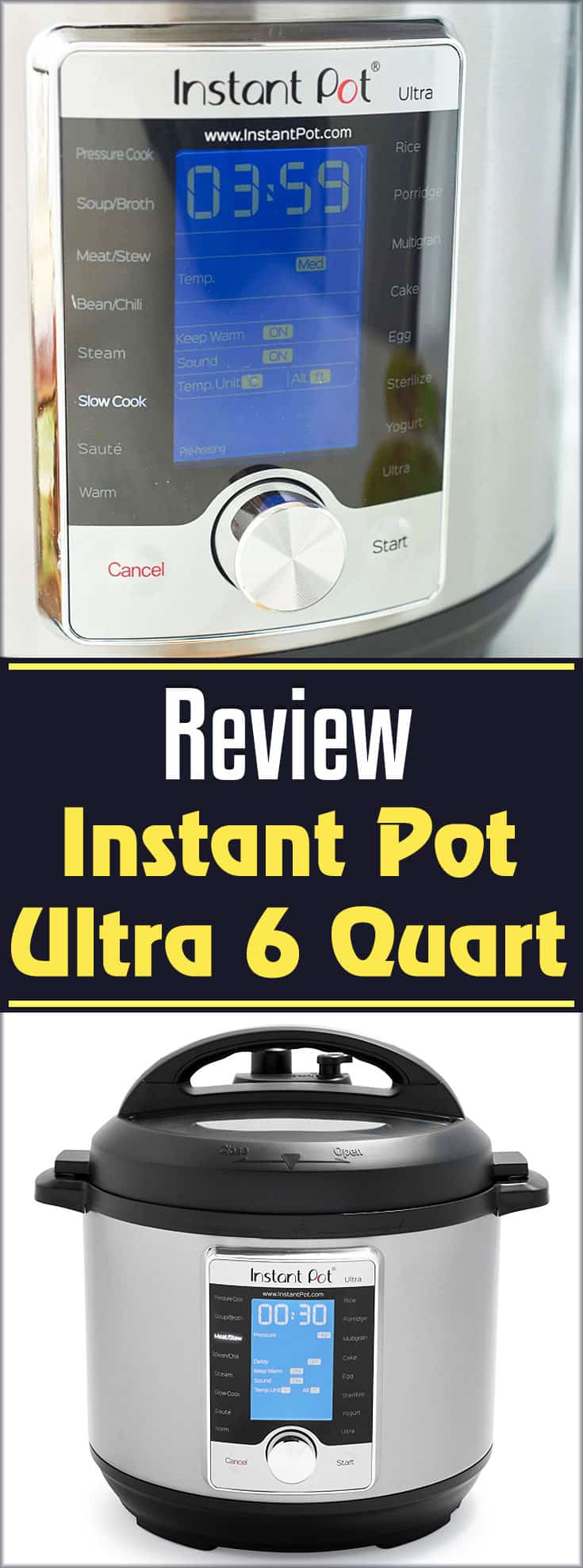 Get your Geek On! The Instant Pot Ultra 6 Quart Multi-Cooker