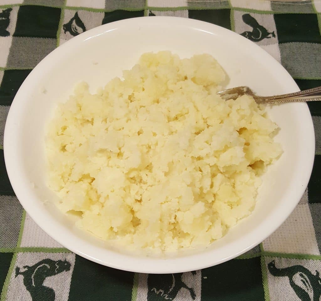 Mash the Fluffy Potatoes