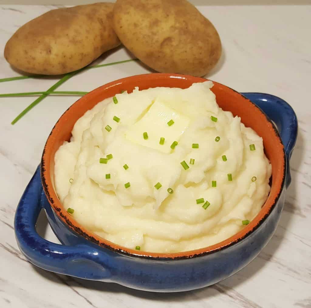 Instant Pot Mashed Potatoes Whipped Chives Butter