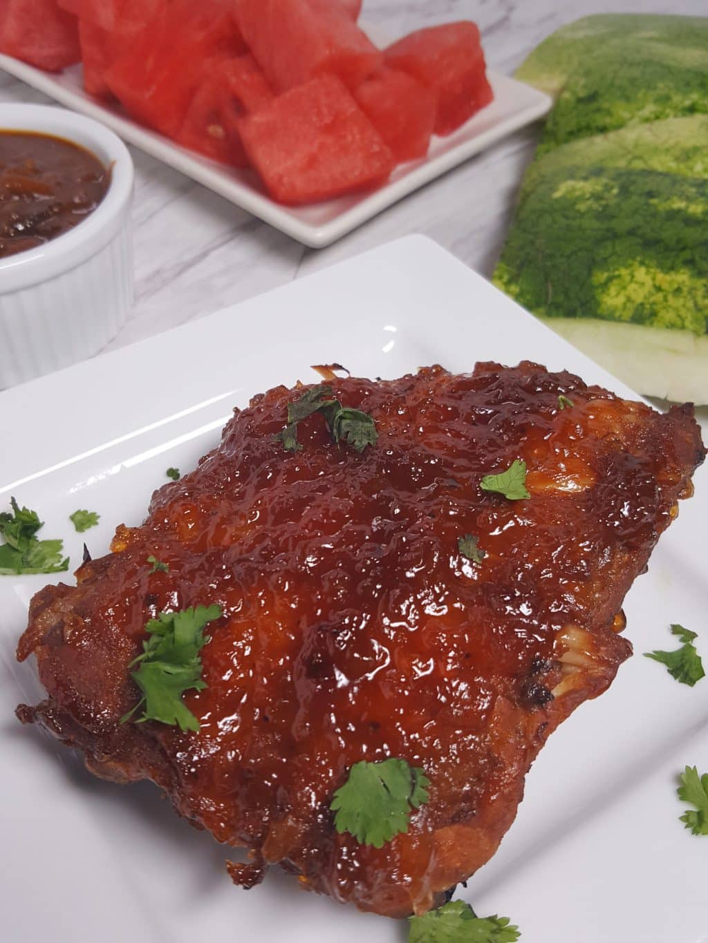 Instant Pot Watermelon Baby Back Ribs