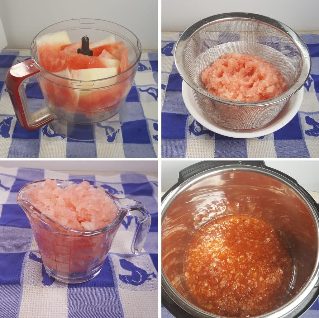 Pressure Cooker Watermelon Rind Barbecue Sauce