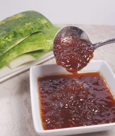 Instant Pot Watermelon Rind Barbecue Sauce