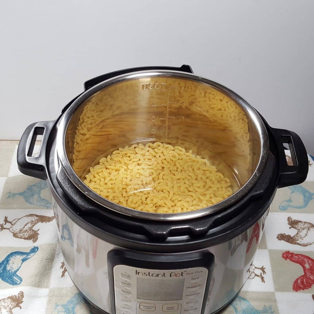 Macaroni in the instant pot