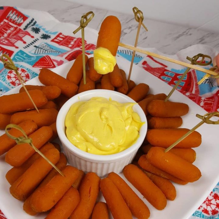 Pressure Cooker Carrot Tail Wieners {Cocktail Weenies} This Old Gal
