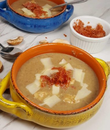 Instant Pot Cooker Chicken Marsala Mushroom Soup