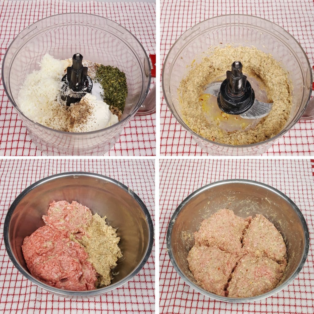 Use a Food Processor for Meatball Ingredients