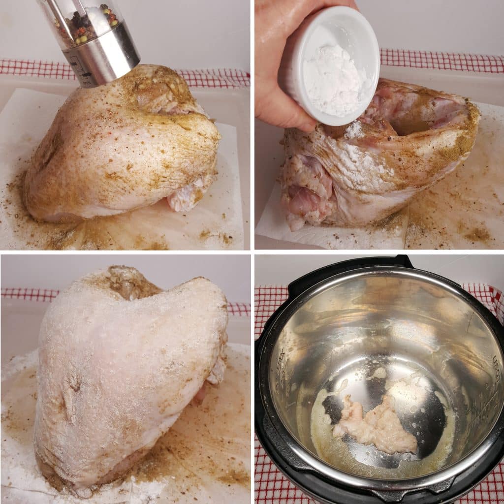 Season the Turkey Breast