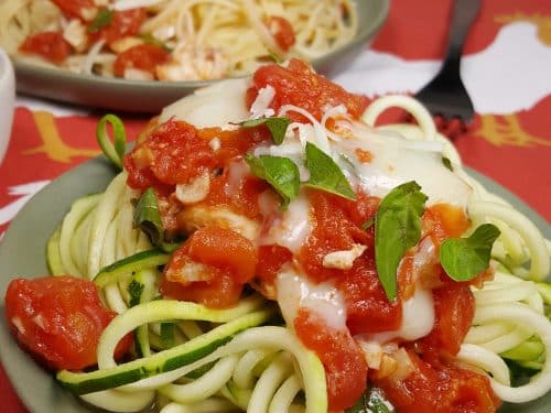 Low Carb Instant Pot Bruschetta Chicken - This Old Gal